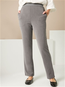 C LADIES DAMART Tapered Check Trousers Size 12 Colour Black BNWT £4.50 -  PicClick UK