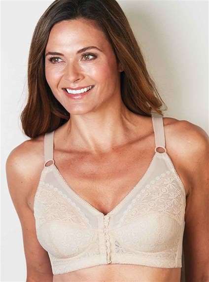 Lace Cup Front Fastening 2 Pack Bras - Damart