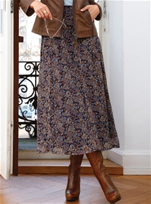 Autumn Paisley Skirt
