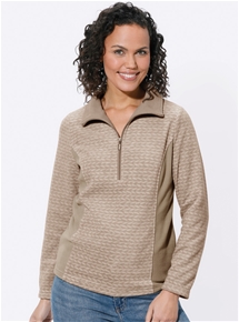 Printed Fleece Sweatshirt