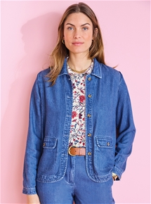 Button Up Denim Jacket