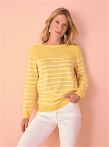 Cotton Stripe Jumper